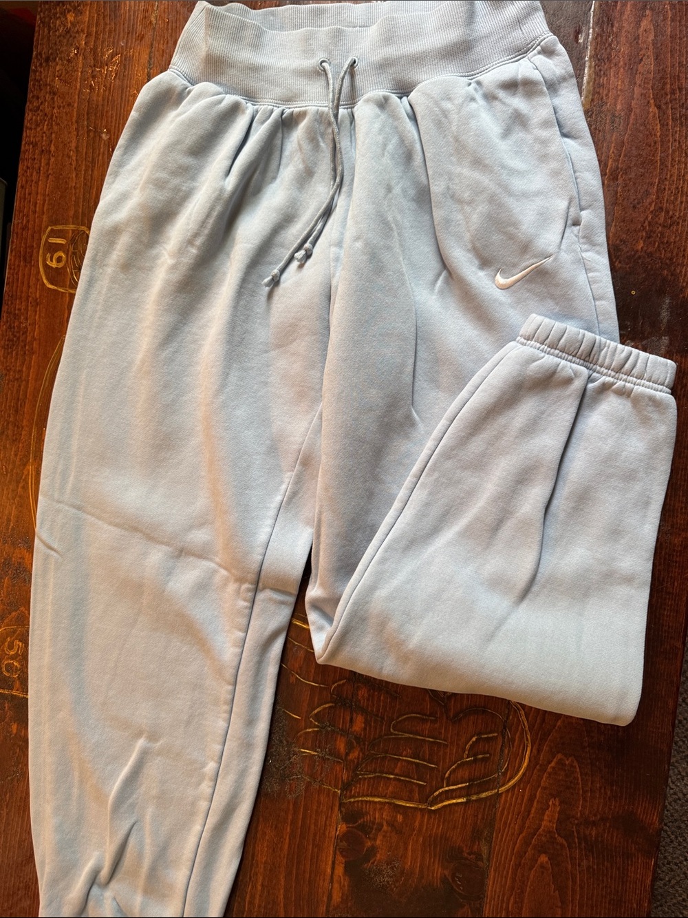 Nike Pale Blue Drawstring Joggers